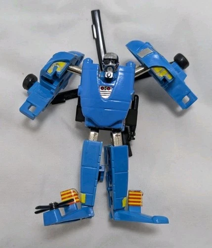 Gobots FLIP TOP Helicopter MR-40 1984 Bandai Tonka LIGHT BLUE