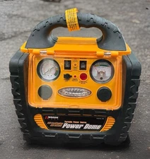 Wagan Power Dome 400 Watt 600 Crank Amp Jump Starter 12V 6in1 Emergency Auto Kit