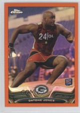 2013 Topps Chrome Retail Orange Refractor Datone Jones #185 3f7