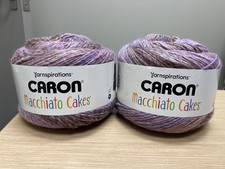 Two Caron Macchiato Cakes Yarn Fleeting NIP Retired