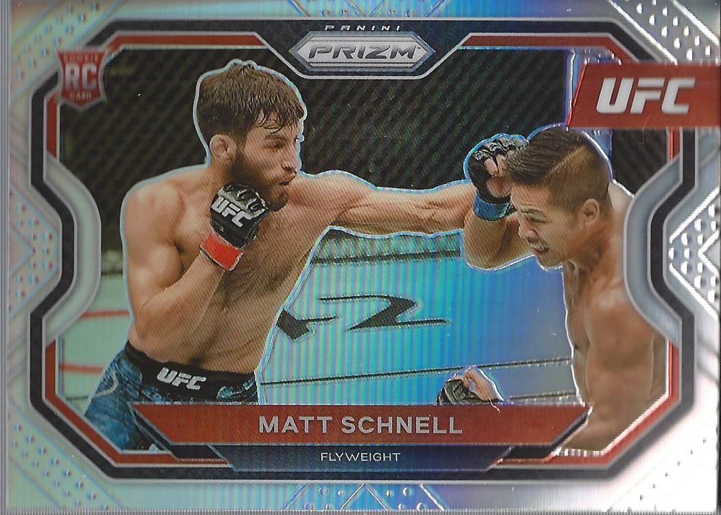 2021 Panini Prizm UFC Prizms Silver #109 Matt Schnell - UFC