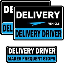 Delivery Driver Car Magnet Reflective Strong Magnetic for Vehicle Doors