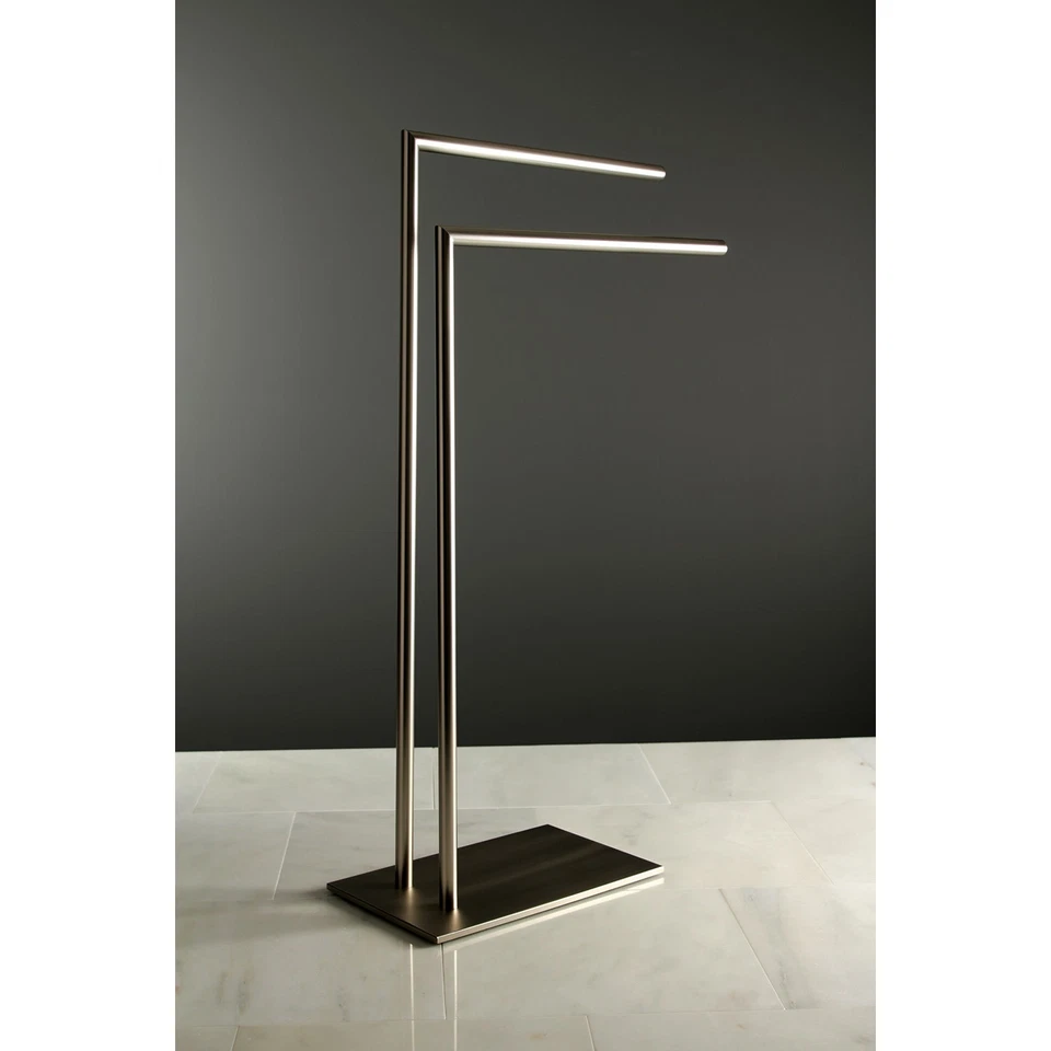 Kingston Brass SCC832 Edenscape 2 Bar Towel Stand - Brass - Image 2 of 4