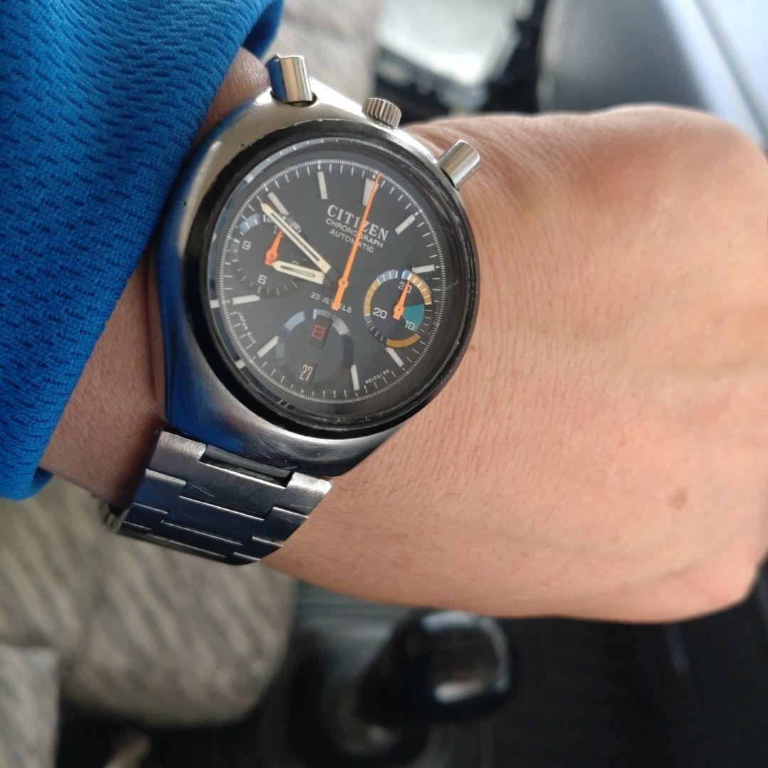 Citizen Challenge Timer Black Dial Men's Watch 182548