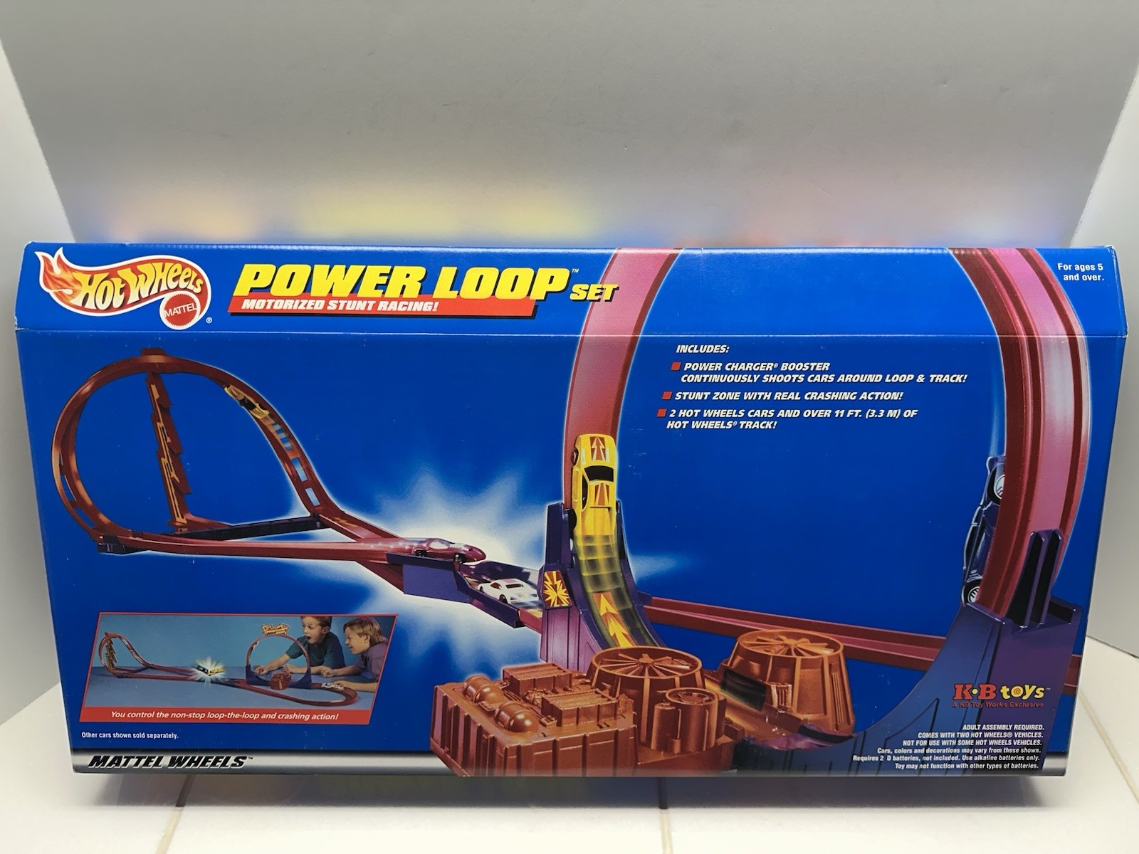 Power Loop Set Motorized Stunt Racing Set 11592 1994