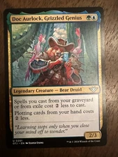 Doc Aurlock, Grizzled Genius : MTG / Outlaws of Thunder Junction #0201 / NM