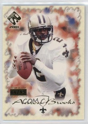 2001 Pacific Private Stock Premiere Date 64/95 Aaron Brooks #59 2v7