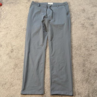 Jetty Drawstring Pants Gray Men s 34x 31 Outdoor Hiking Fishing