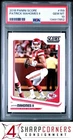 2018 PANINI SCORE #159 PATRICK MAHOMES II CHIEFS PSA 10