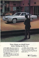 Magazine Ad - 1978 - Cadillac Deville - 2 Magazine Ad - 1978 - Cadillac Deville - 2