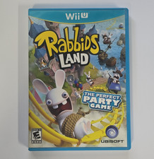 Ubisoft Rabbids Land - Nintendo Wii U - Complete w/ Manual - Multiplayer