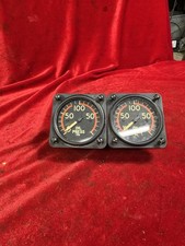 1950’s 1960’s 1970’s AVIATION VINTAGE 200 PSI OIL PRESSURE GAUGES HOT RAT ROD OG