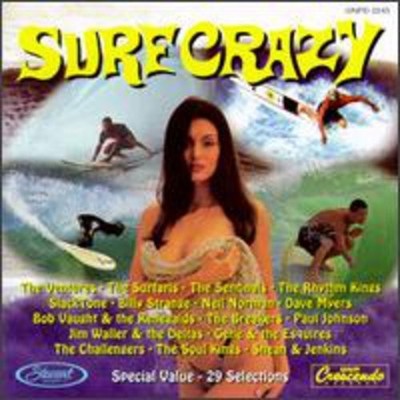 SURFCRAZY - Original Surf Hits / Various - CD - **BRAND NEW/STILL SEALED**
