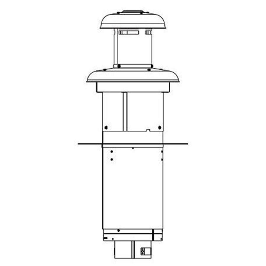 Westinghouse 903658 Furnace Roof Jack 15-23" Aluminized Steel