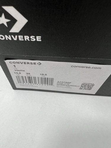 Boy's Converse Chuck Taylor Construction All Star Sneakers Kids Youth Size 1 - Picture 9 of 9