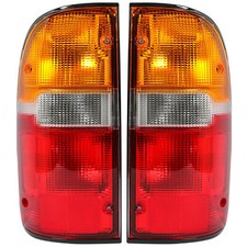 Lhrhpair Tail Lights Lamps Rear Brake Lights For Toyota Tacoma 1995-2000