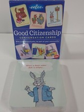 Pre k kindergarten toddler prep Good Citizenship Flash Card Learning  Education