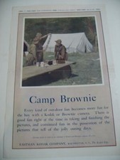 1910 Eastman Kodak Camera Photograph Vintage Ad Rochester NY st Color Ad 15