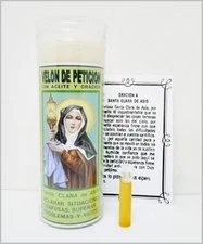 St. Clare of Assisi Esoteric Velon, St. Clare of Assisi Magic Candless