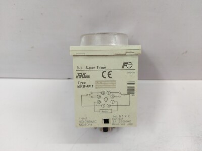 Fuji Electric MS4SF-AP1T Super Timer 100-240VAC 50/60Hz 3A 250VAC
