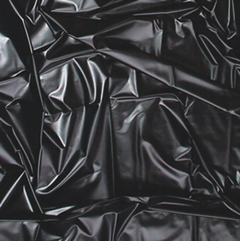Black King Size PVC Adult Wet Game Bed Sheets Wetlook Waterproof