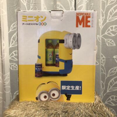 ミニオンズミニ冷蔵庫(非売品) Minion Art Moving Original Mini Refrigerator limited From JAPAN