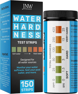 Water Hardness Test Kit - Quick and Accurate Water Hardness Test Strips - Hard W