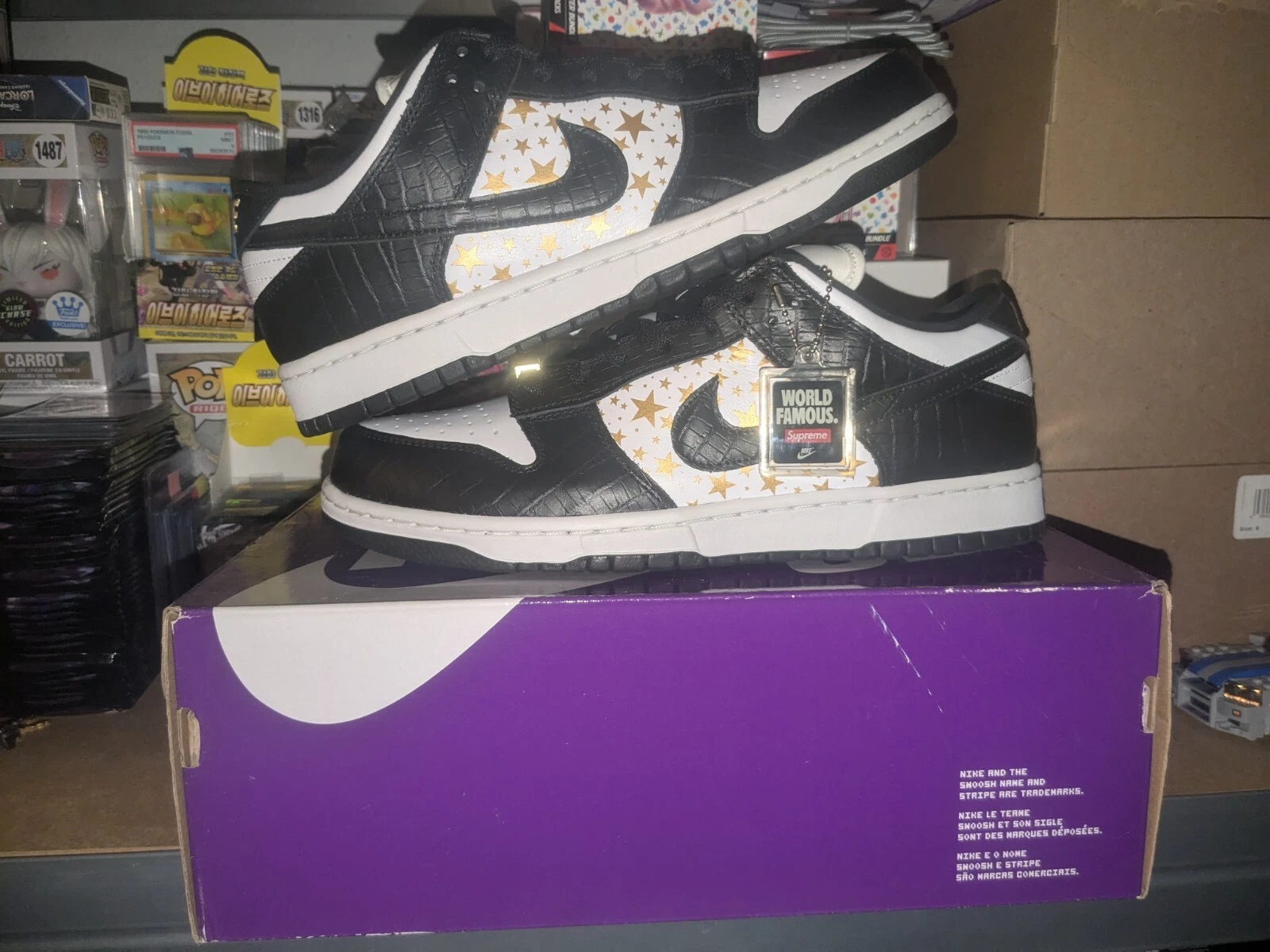 Supreme Sb Dunk Low All Star Noir