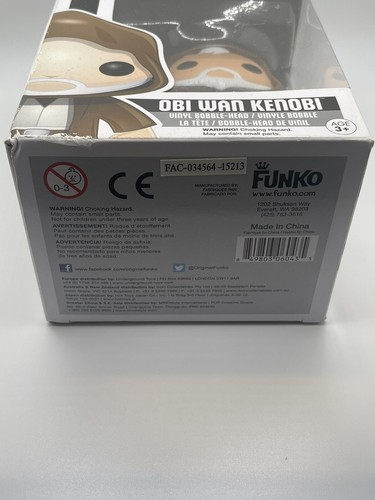 Funko POP! Star Wars Obi Wan Kenobi #10 Black Box - Picture 6 of 6