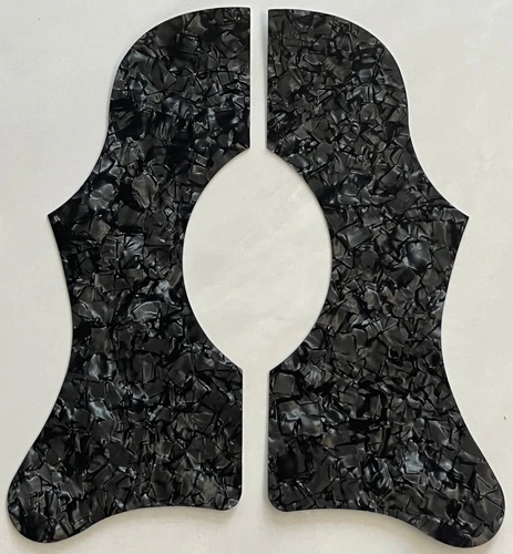 Self Adhensive Pickguard For Gibson J45&J50 Style Acoustic Guitrar Black Pearl