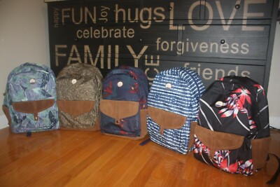 New with Tag Roxy Carribean Backpack Day bag School Bag SHIP FREE FAST US