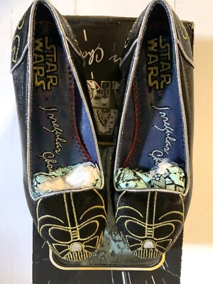 Disney Parks Star Wars Irregular Choice Darth Vader Women's Flats Shoes 5.5