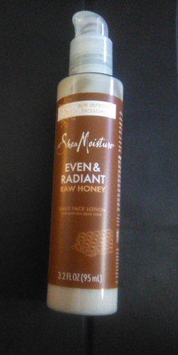 Shea Moisture Even & Radiant, Daily Face Lotion, 3.2 fl oz (95 ml) Raw Honey
