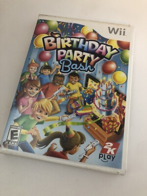 Birthday Party Bash (Nintendo Wii, 2009) Complete