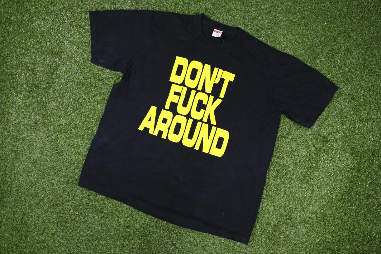 Tee shirt noir FW22 Supreme Dont Fck Around taille XL