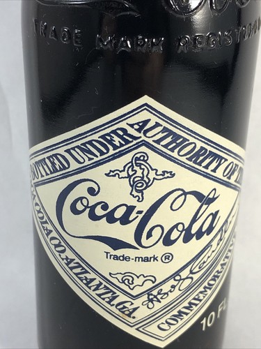 Botella de Coca Cola 75 aniversario The Atlanta Bottling Company 1900-1975 - Imagen 2 de 10