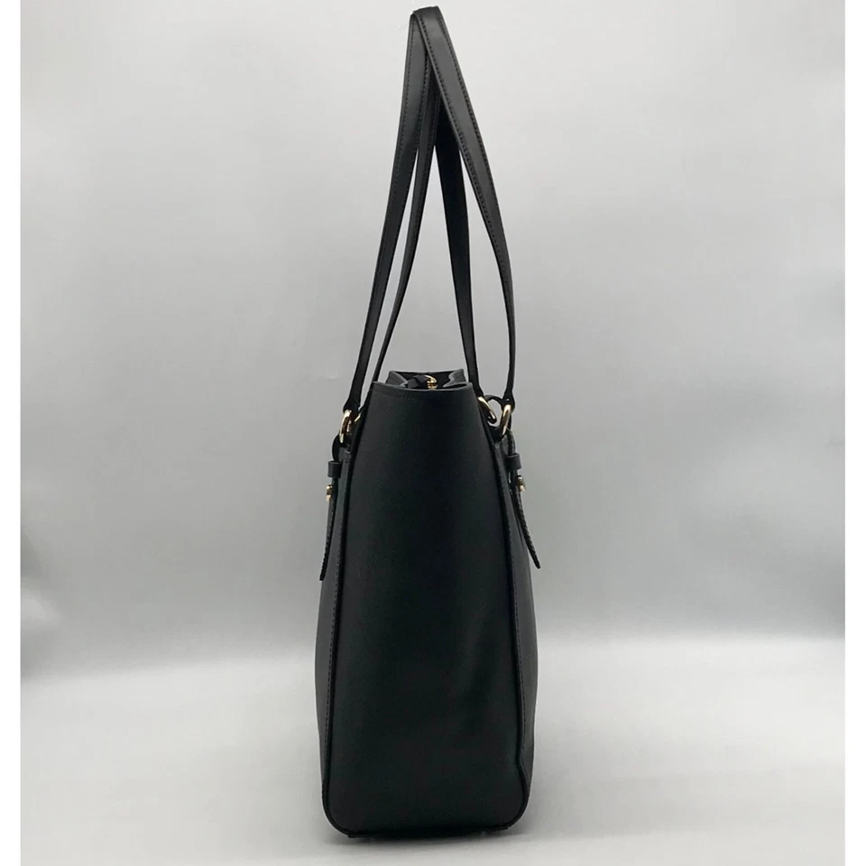 Michael Kors Sullivan Black Saffiano Leather Large Tote - Image 4 of 4