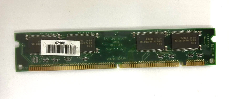 VINTAGE TESTED COMPAQ 278030-002 16 MEG DIMM 168 PIN DIMM MEMORY USOFF2-MEM1BX3 - Image 2 of 2