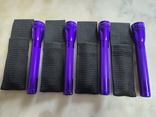 Set of 4 New Maglite Mini Flashlights with ny...