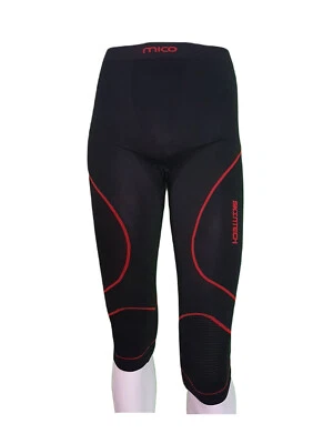Mico Sport Calzamaglia al ginocchio, Skintech, Uomo - Art. CM1847-007 (Nero)