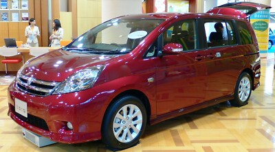 Toyota ISIS Platana ANM10 Side Door Mirror Mirrors With Lamp