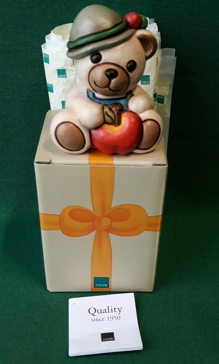 THUN ORSO ORSETTO -TEDDY CON MELA THUVE- NUOVO CON LLL28