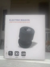 Electric Mason Jar Vacuum Sealer (M11) Food Storage and Jar Canning-NEW!