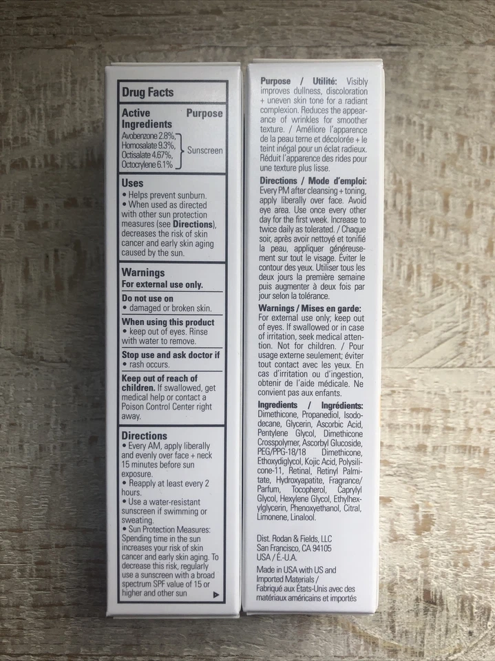 Rodan + Fields Reverse Brightening Defense & Tone Correcting Trtment Exp 2027 - Image 3 of 4