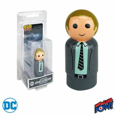 NO, 80 JAMES GORDON DETECTIVE PIN MATE WOODEN FIGURE NEW IN PACK BY MARVEL 