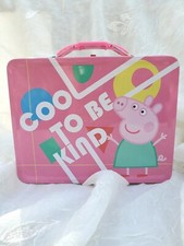 Peppa Pig Cool To Be Kind Tin Lunchbox Abd Ltd Ent One UK Ltd 2003