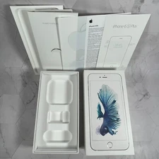Original Apple iPhone 6s Plus Silver 128GB (Empty Box Only)