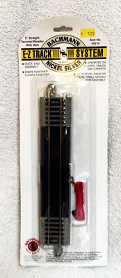Bachmann EZ-Track HO Scale Track Accessories (Multiple Variations/Types)