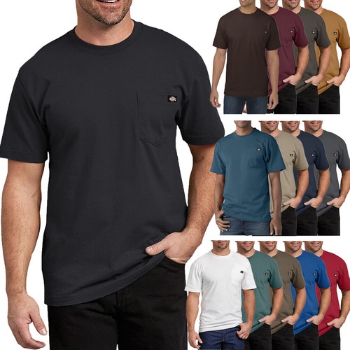Dickies T shirts Men Plain Crew Neck 