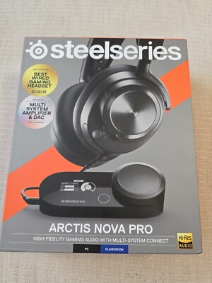 SteelSeries Arctis Nova Pro Wired Over-Ear Gaming Headset Brand New Sealed